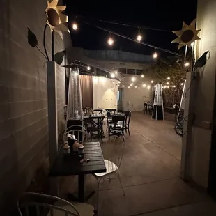 Backyard patio