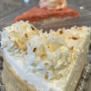 a slice of cheesecake