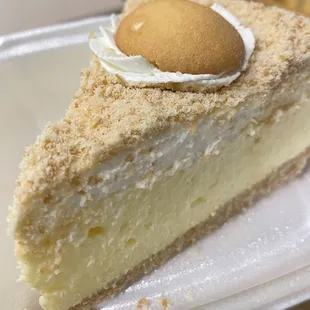 a slice of cheesecake