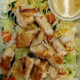 Grilled Chicken Breast Salad