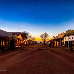 Looking down Allen Street