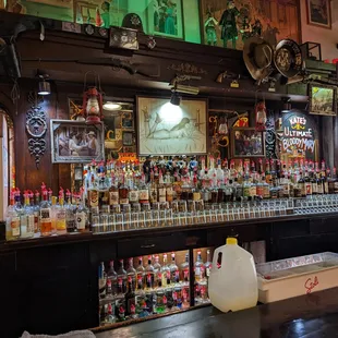 Full bar.