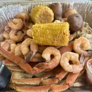 Seafood platter