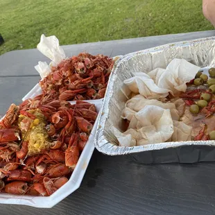 5lbs of crawfish gone before I could even take a pic.