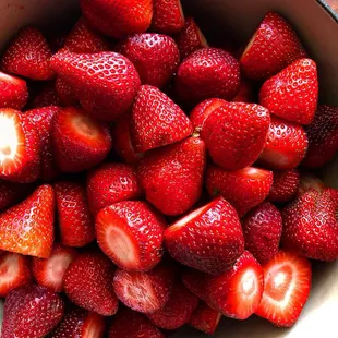 Fresh strawberries
