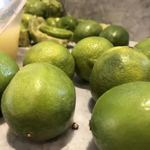 Making some key lime pops