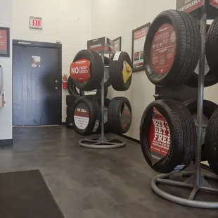 Part of the waiting area.