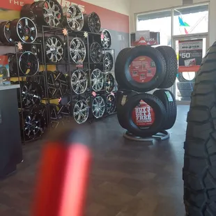 The front of the store also waiting area.