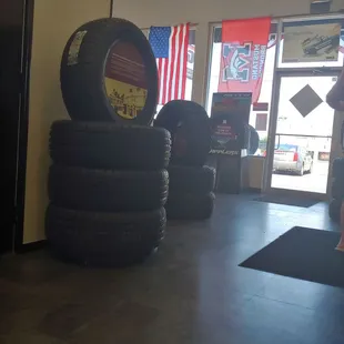 The front of the store.