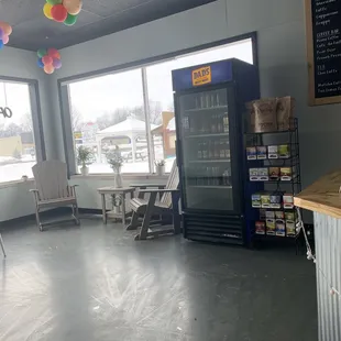 the inside of a store