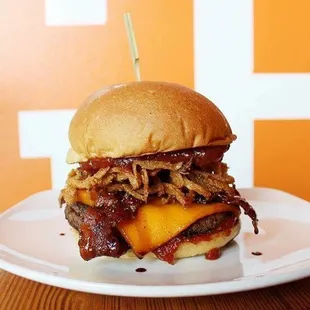 Behold the incredible Hickory Smoke Burger