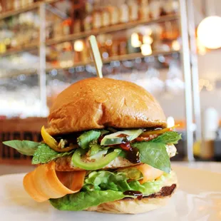 Vietnamese Spring Roll Burger'wich Special