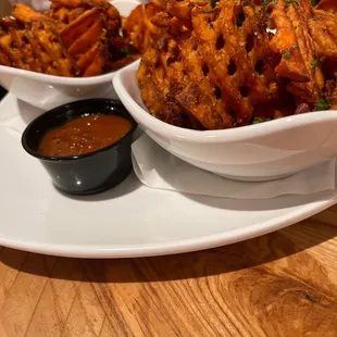Sweet Potato Fries with Mango Curry Ketchup
