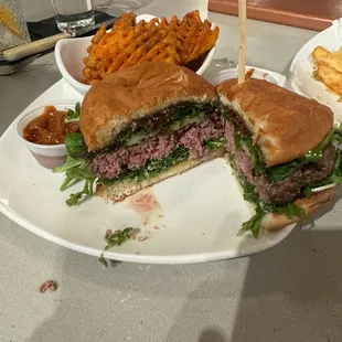 White Truffle & Pecorino Burger