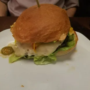 Smashed Avocado Burger
