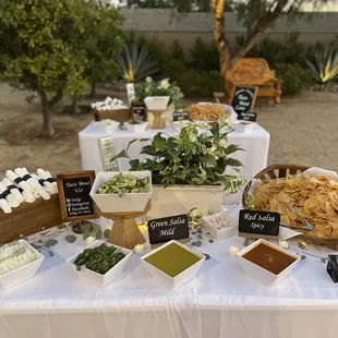 Wedding set up at the Ranch San Juan Capistrano