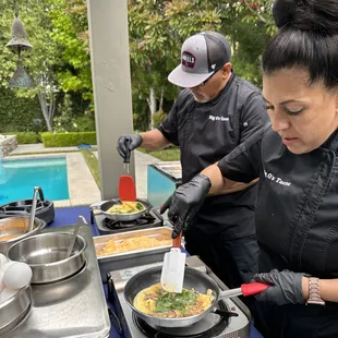 Made to order omelettes