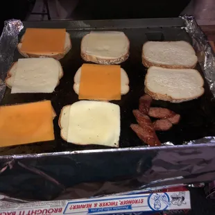 Brisket grilled cheese