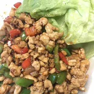 Chicken Lettuce wrap