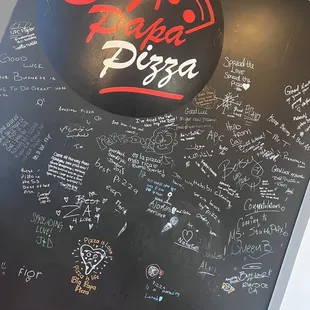 Don't forget to leave a nice note on their wall ! I love supporting small businesses like this !