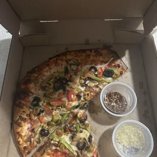 food, pizza