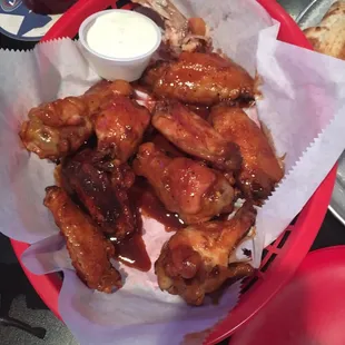 Mango Chipotle BBQ Wings