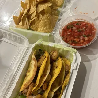 3x Surf n Turf Tacos