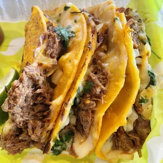 3x Tinga Tacos