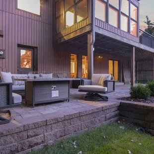 Twilight photos showcase the most amazing views for this Colonial Acres Home in Omaha!