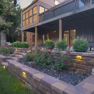 Twilight photos showcase the most amazing views for this Colonial Acres Home in Omaha!