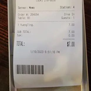 Expensive Beer!