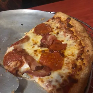 pizza, food