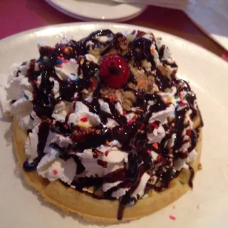 Waffle Sundae