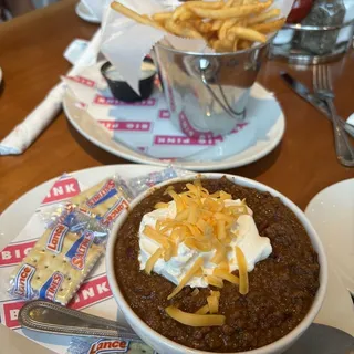 Bowl of Homemade Chili