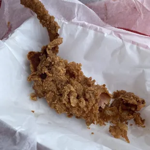 Fried bacon