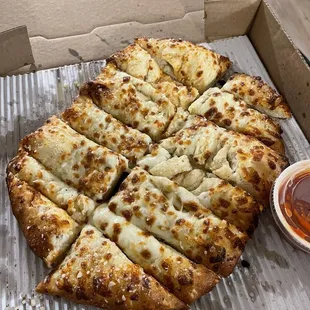 Cheesy breadsticks 10/10