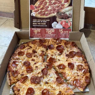 Homemade pizza, fresh, hot and amazing sauce