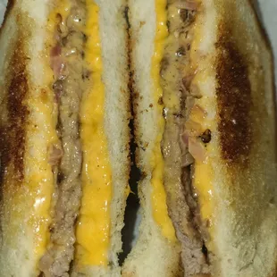 Patty Melt - Good but the bread was thick more like french toast bread