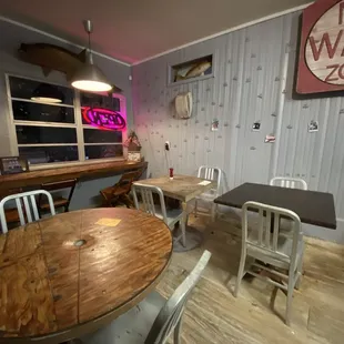 Inside seating available