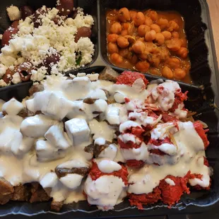 Combo Rice Platter (Gyro/Lamb and Chicken)