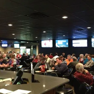 a large group of people