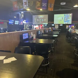 tables and chairs