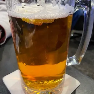 25oz Modelo draft beer