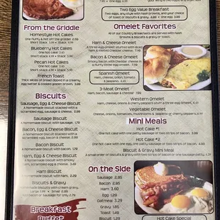 Breakfast Menu