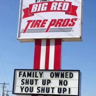 Big Red Tire Pros - Family Owned