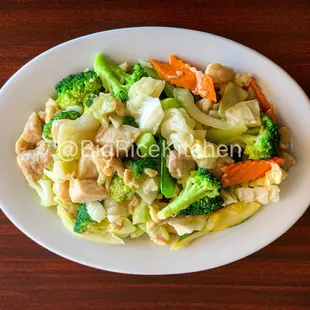 Chicken and Vegetables