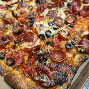 pepperoni and olives