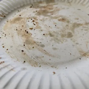 Ate half a pizza on this plate &amp; very little moisture released from toppings! If you&apos;re a pizza lover you know exactly what I mean!