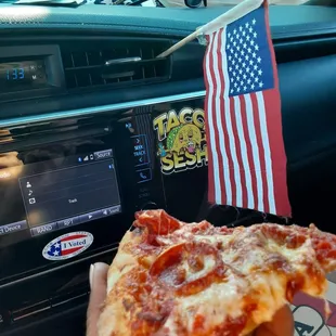 pizza, food