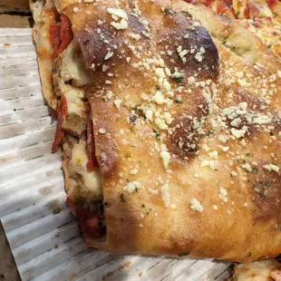 Calzones inside